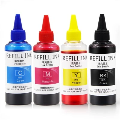 100 ml farbiva atrament pre tlačiareň HP Epson Cannon
