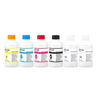 Vysoko kvalitné atramenty DTF, hrdo vyrobené v Číne Zažite výnimočné výsledky tlače s našimi bežnými cenami atramentov DTF priamo na film